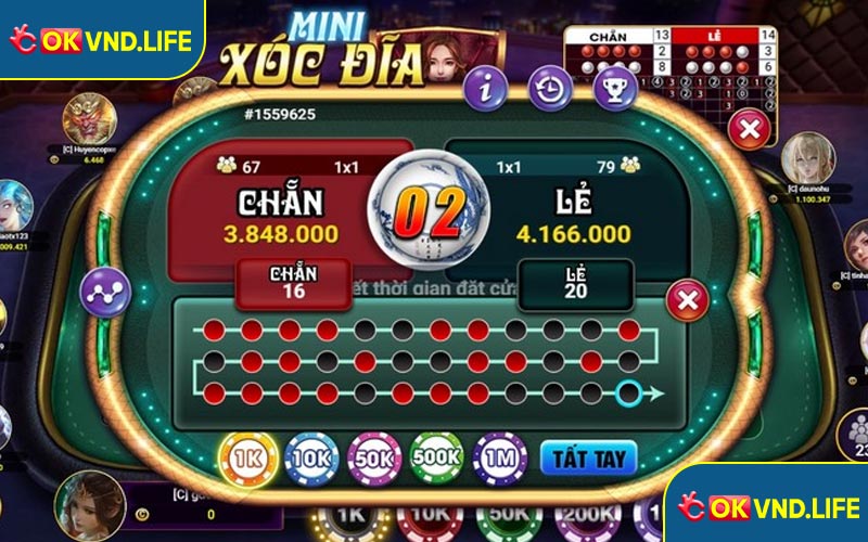 Bật mí một vài công thức xóc đĩa dơn giản